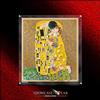 SHOWCASE LAB TECA IN PLEXIGLASS ACRILICO - DISPLAY - PER LEGO® 31221- GUSTAV KLIMT - IL BACIO