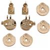 7 Pezzi Kit Mozzi Ruota in Ottone Lavorazione CNC di Alta Precisione