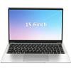 Molegar 2026 Laptop Computer Notebook QWERTY,15.6 IPS FHD, 8 GB RAM 256 GB, processore Celeron N5100, WiFi5, BT5.0, USB3.0, tastiera illuminata, impronte digitali per Business Home Office e studenti, argento
