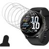 Vanrain Pellicola per Garmin Venu 4 45mm, 6 Pezzi Protezione Schermo Copertura Idrogel Pellicola Morbida TPU (Non Vetro), Pellicola Protettiva Definizione HD Anti Graffio