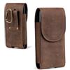 Hengwin - Fondina per cintura in vera pelle, con clip per cintura, adatta per Samsung Galaxy S25 Edge S24 FE S23 Ultra A56 A16 iPhone 16 Pro Max 15 Plus, custodia da cintura per telefono cellulare