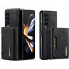 UDBKKDX Portafoglio e custodia per telefono 2 in 1 staccabile per Samsung Galaxy Z Fold 8 Ultra, adsorbimento magnetico in pelle opaca con supporto di visualizzazione Protezione obiettivo fotocamera