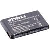 vhbw batteria compatibile con Nokia N71, 6670, N70, 3230, 6682, E70, 7610, 6600, 6260, 3650, N90 smartphone cellulare (1200mAh, 3,7V, Li-Ion)