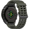 ZoRoll QuickFit 22mm Cinturino per Garmin Fenix 8 pro/8 47mm/7pro/7/6/5, Silicone Sportivo Cinturini per Garmin Tactix 8 /Quatix 8 47mm/Forerunner 970/965/955/Approach S70/Descent - VerdastroNero