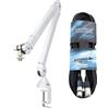 RØDE Rode PSA1+ - Braccio per microfono, braccio snodato bianco + cavo keepdrum XLR