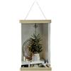Evviva Decorazione in tessuto / legno da parete con LED 25 x h 39 cm - Decor