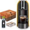 Caffitaly Volta Macchina da caffè con 96 capsule e kit pulizia - Gialla