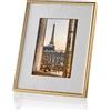 Evviva Porta foto legno bianco c/bordo oro - Cornici