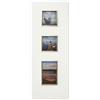 Evviva Porta foto in legno con bordo in metallo - 2 x 10*10 / 1 x 15*10 - Cornici