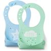 Nuvita Bavaglini In Silicone Nuvita 2 pezzi - Squashy 4370