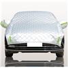 FUNEAER Telo Copriauto Antigrandine per Alfa Romeo Giulia Copriauto,Telo Mezza Copertura Antigrandine Per Suv Berlina Telo Copriauto Esterno Antipolvere Impermeabile Coperture Auto