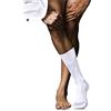 FALKE No. 9 M So cotone filo di Scozia tinta unita 1 paio, Calzini Uomo, Bianco White 2000, 41-42