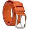 CM Conte Massimo Conte Massimo Cintura Uomo in Vero Cuoio Pezzo Unico, Made in Italy, Fibbia Nickel Free, Accorciabile, Alta 3,5 cm Con Scatola