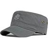 CHENNUO Army Military Cap Uomo Flat Top Berretto da baseball Classico Stile Militare Escursioni Sport Cap