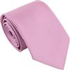 DQT Men's Plain Twill Wedding Formal 8cm Classic Tie