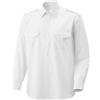 Exner Camicia pilota con pattina a spalla in 4 colori, bianco, 47-48