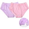 Exclen Slip Intimo da Donna, Facile da adattivo, Chiusura a Bastone Magico, per pazienti, Anziani, Confezione da 2., Multicolore, X-Large