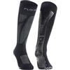 FLOKY RUN UP LONG calze biomeccaniche per running e trekking. Calza alta a compressione. Protezione tendine d'Achille e muscoli gamba, supporto plantare. Massima riduzione vibrazioni (Nero, L)