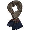UK_Stone - Foulard da uomo, 100% seta, sciarpa vintage, Taglia unica