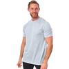 Merino.tech Maglietta Lana Uomo - 100% Biologica Merino, Intimo Lana Merinos Uomo Leggero (Arctic Ice, S)
