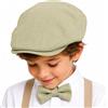Bienzoe Ragazzi Panettiere Cappello Beige 6/8