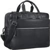 STILORD William Cartella Classica Uomo Pelle XL Borsa Portapc 15,6 Pollici Ventiquattrore Pelle Genuina Vintage Borsa Lavoro Uomo con Tracolla e Manico per Ufficio Colore:nero