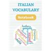 ESSENZA Publishing Italian Vocabulary Notebook
