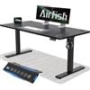 Airfish Scrivania Regolabile in Altezza 73-118 cm, 140 x 60 cm, Nero