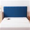 WJHDWYD Elastica Copertura Per Testiera Per Letto Imbottito/Legno/Pelle Copri Testata Del Letto Matrimoniale Singolo Rettangolare/Leggermente Stondata Fodera Testiera(Medium,120-140cm)