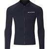 huraty Muta da uomo in neoprene da 2 mm, con cerniera frontale, per surf, nuoto, snorkeling, immersioni, nero, taglia M