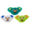 MERRYHAPY Ammortizzatore per Racchetta da Tennis a Forma di Koala in Silicone Ultraleggero 3 Pezzi Assorbimento degli Urti e Facile Installazione per Fai da Te