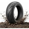 Generic 120/60-12 Pneumatico Tubeless, Ricambio Gomma 120/60/12, Mescola in Gomma a Grip Migliorato, Battistrada Stradale Resistente, Compatibile con Cerchi da 12 Pollici
