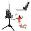 Generic Macchina da badminton con telecomando, lanciatore automatico di volani per esercitazioni interne ed esterne, attrezzatura ricaricabile per lo sviluppo delle abilità