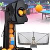 Generic Macchina robot da ping pong, 50 W automatico da ping pong con 9 opzioni di rotazione, lanciatore da ping pong per uso domestico, lanciatore di palline da ping pong per il tuo tavolo