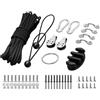 zwxqe Kayak Trolley Kit, System for Kayak, Kayak Accessories Kit