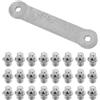 Generic Chiodi Antiscivolo Compatibili con Vari Pedali da Bici - 51 Pezzi