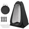 wiksite Tenda pop-up, tenda da doccia con borsa per il trasporto, finestra e accessori da campeggio, tenda mobile per spogliatoio, tenda da campeggio, tenda per servizi igienici, tenda per esterni, protezione