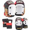 187 Killer Pads SPJA205 - Ginocchiere per pattinaggio, gomitiere e polsi, Junior, cavaliere, 6 pezzi