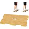 Générique Tavola D Esercizi per fasce elastiche - Vassoio Step in legno per fasce elastiche - Attrezzature fitness casa per stretching uomini donne