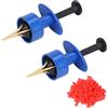 RAFGALDEX Set Strumenti per banderizzare Pellet con Fasce per Esche Bander per Esche a Pellet Bander per Elastici Terminali per Pesca Colpo Affrontare l ' efficienza della Cattura del Pesce