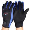 Kukyller Guanti in Neoprene, Guanti da Immersione Antiscivolo per Snorkeling Immersioni Subacquee Surf Kayak Rafting Pesca Subacquea Vela (Nero Blu/L)