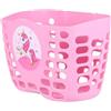 NUOBESTY Cestino in Modo Plastica Motivo in Unicorno per Bicicletta e'Usura Panda Resistente Usura Colore Rosa Riporre Oggetti Comodo e Sicuro Passeggiate