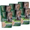Virtus Cat Natural Busta Multipack 6X70G TONNO CON PAPAYA