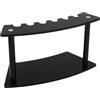 Aramox Supporto per Freccette in Acrilico Supporto per Espositore per Freccette da Tavolo Trasparente per 6 Organizzatore Compatto da 6,9 X 3,8 X 3,1 Pollici per Giocatori di Sala Giochi da Bar con