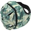 Mikikit Casco Protettivo Schiuma Eva Traspirante per Rugby e Calcio Design 3d Traforato e Cordino Elastico Regolabile, per Ragazzi e Adulti in Attività Sportive
