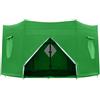Generisch Copertura parasole per trampolino - Tenda di protezione solare | Copertura per tetto esterno | Protezione UV in tessuto resistente alle intemperie | Accessorio per riparo | Struttura a pannello