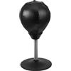 Kichvoe Palla da Boxe da Tavolo con Ventosa Grande, Pvc Nero Stili multipli | Palla Tesa Boxe da Tavolo, con Asta a Molla e Pompa ad Aria, per Rilascio della Pressione Stile Casuale
