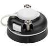 EfforPrac Base di montaggio multifunzione per kayak, in acciaio inox, con fori prefilettati per porta canna, colore nero, 7 x 7 x 4 cm