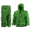 Genérico Ghillie - Tuta mimetica leggera con foglie, tuta militare 3D per adulti