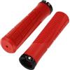SHOWERORO Manopole per Manubrio Bici 2 Pezzi in Gomma Antiscivolo Ergonomiche Assorbimento Urti per Mountain Bike e Bicicletta da Corsa Rosso